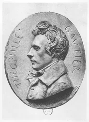 Medaille von Théophile Gautier